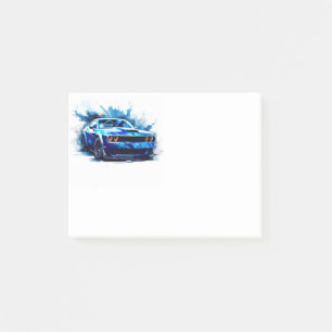 Muscle Car Post-it Notes