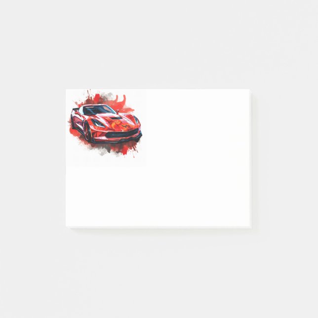 Muscle Car  Post-it Notes (Front)