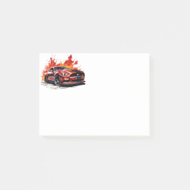 Muscle Car  Post-it Notes (Front)