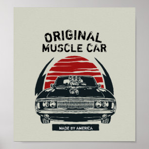 Muscle Car Poster