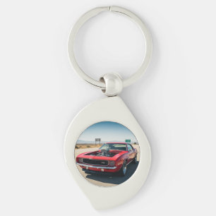 Muscle Car: Precision and Performance Key Ring