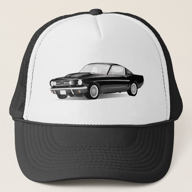 Muscle Car Trucker Hat (Front)