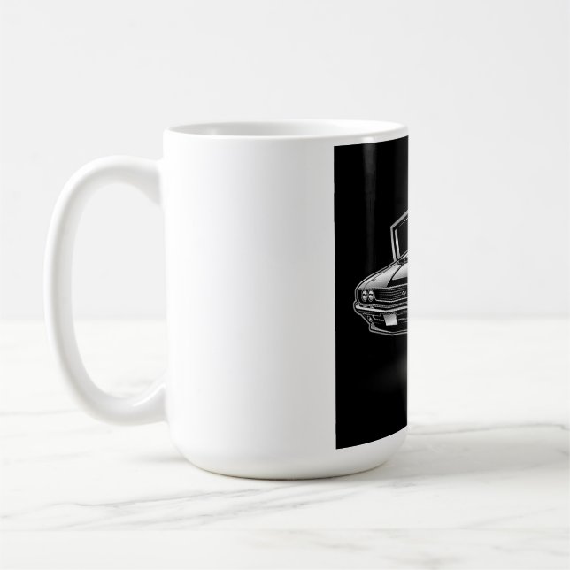 Muscle Car: Unleash the Beast Coffee Mug (Left)