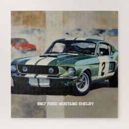 Muscle Cars Are Real - The Mustang Jigsaw Puzzle