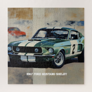 Muscle Cars Are Real - The Mustang Jigsaw Puzzle