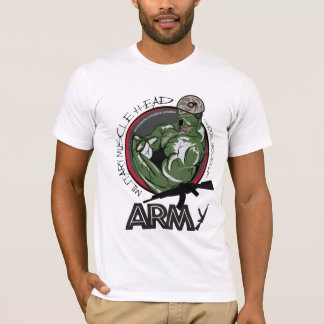 Muscle Head Military Army Division T-Shirt