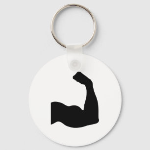 Muscle Key Ring