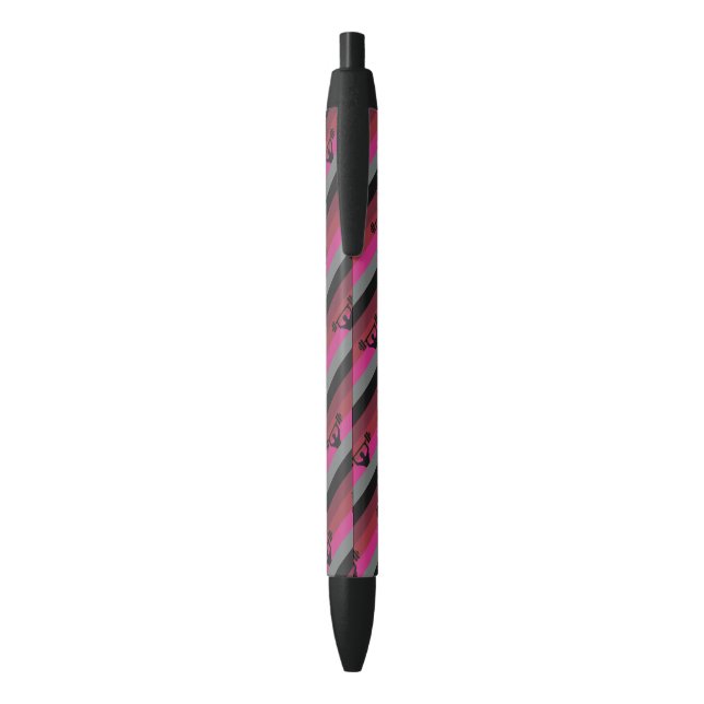 MUSCLE PRIDE FLAG BLUE INK PEN (Back (Vertical))