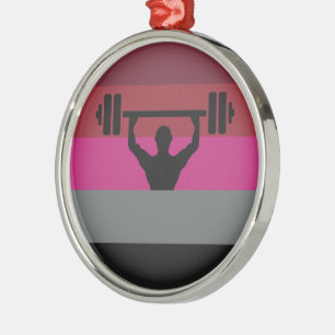 MUSCLE PRIDE METAL ORNAMENT