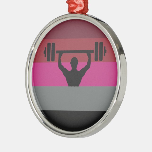 MUSCLE PRIDE METAL ORNAMENT (Left)