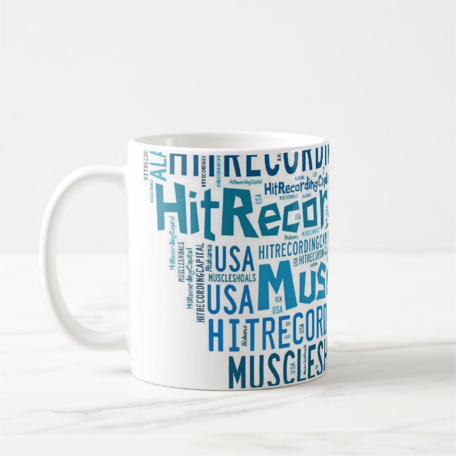 Muscle Shoals coffee mug (Left)