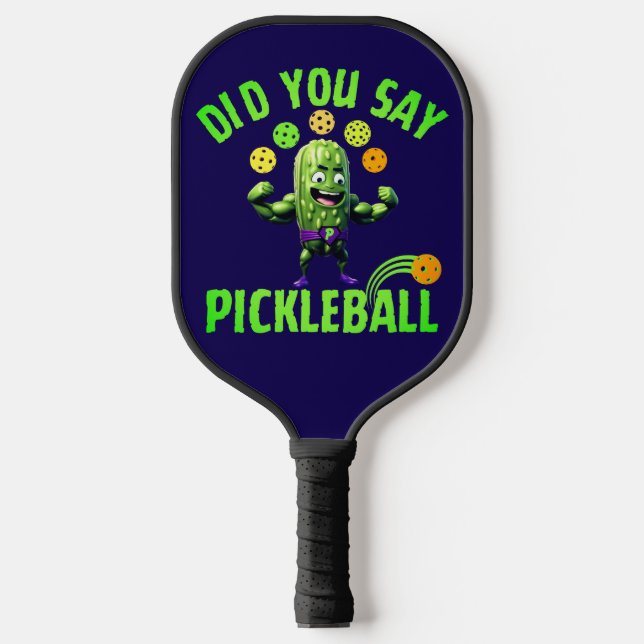 Muscled Up Pickle Pickleball Hero Pickleball Paddle (Front)