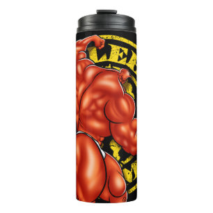 MUSCLEHEDZ GYM THERMAL TUMBLER