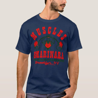 Muscles Marinara Italian American Gym Restaurant T-Shirt