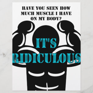 muscles so strong it's ridiculous funny