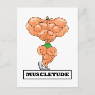 MUSCLETUDE,Postcard Postcard