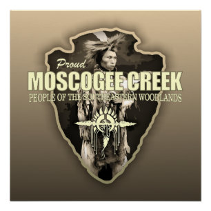 Muscogee Creek (arrowhead) Poster