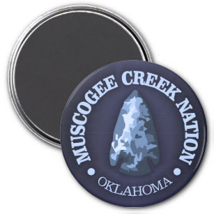 Muscogee Creek Nation (arrowhead) Magnet