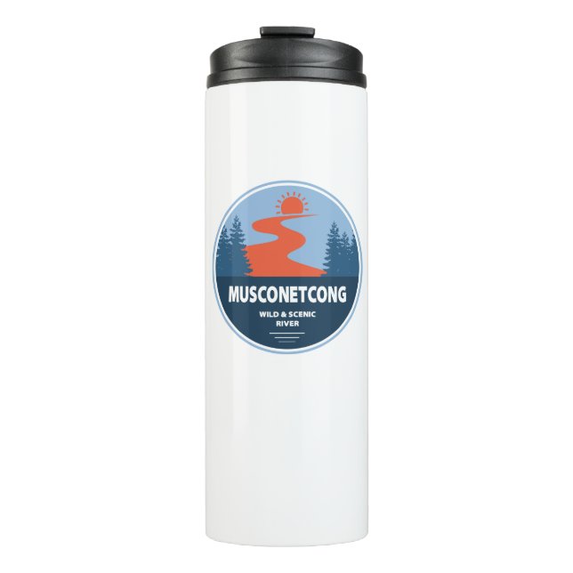 Musconetcong Wild And Scenic River Thermal Tumbler (Front)
