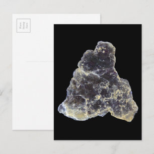 Muscovite Mica Mineral Rock Nature Photography Postcard