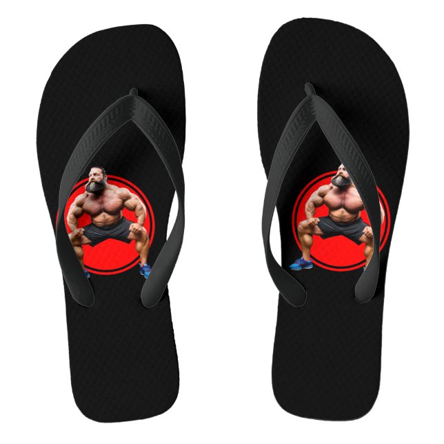 Muscular Bearded Thongs (Footbed)