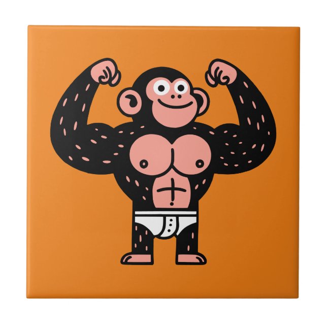 Muscular Ceramic Tile (Front)