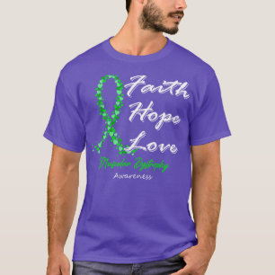 Muscular Dystrophy Awareness Faith Hope Love In Th T-Shirt