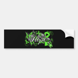 Muscular Dystrophy Hope Garden Ribbon Bumper Sticker