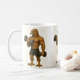 Muscular Eagle Mug – Strong Eagle Coffee Cup