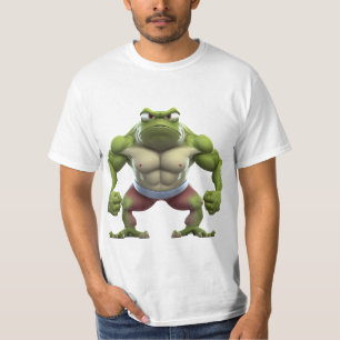 Muscular Frog, Strong Muscular Bodybuilding Frog T-Shirt
