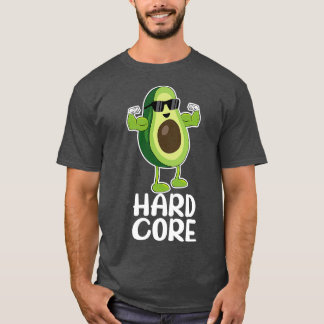 Muscular Hard Core Avocado Funny Classic TShirt