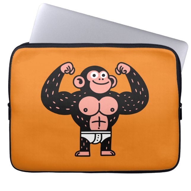 Muscular Laptop Sleeve (Front)