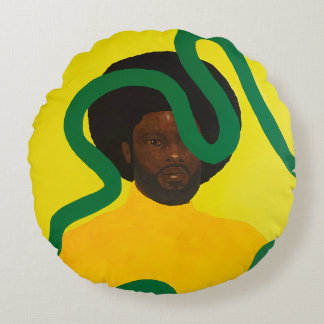 Muse #4 round pillow