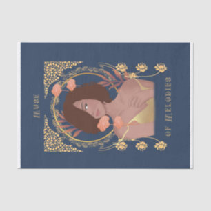 Muse of Melodies decoupage Tissue Paper