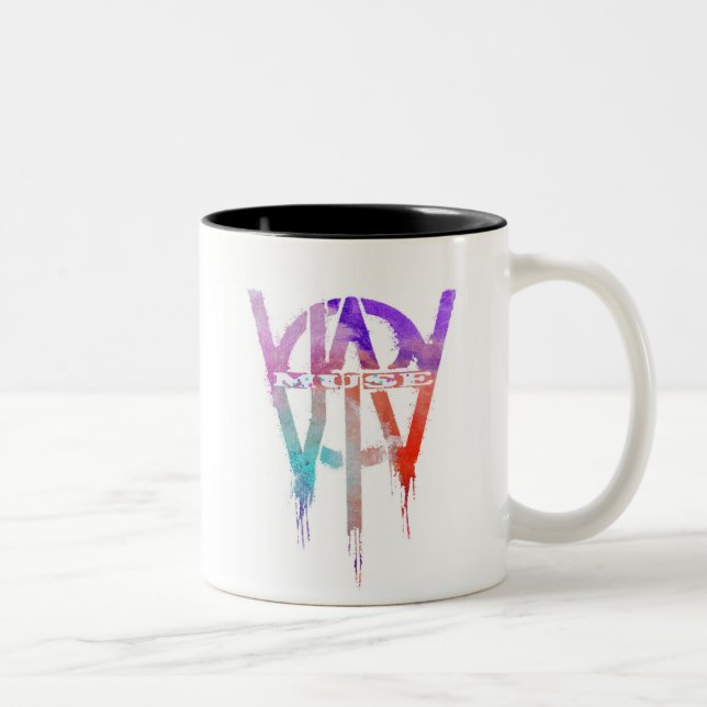 Muse, Will Of The People, Muse Band Two-Tone Coffee Mug (Right)