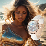 Muse XI Watch<br><div class="desc">A unique design similar to a pearl shell will make your look special,  elegant,  stylish and will remind you of pleasant moments associated with the sea.</div>