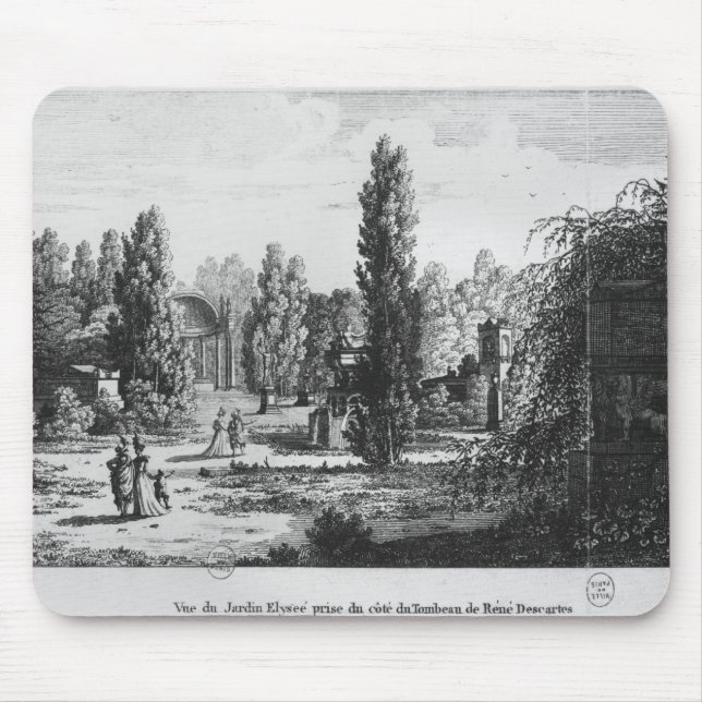 Musee des Monuments Francais, Paris Mouse Pad (Front)