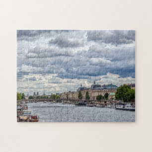 Musée d'Orsay and Seine river - Paris, France Jigsaw Puzzle