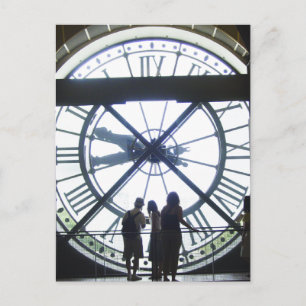 Museé d'Orsay Clock Postcard