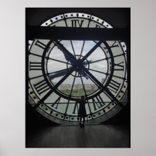 Musée d'Orsay Clock Poster Print