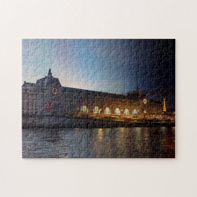 Musée d'Orsay Day to Night Transition - Paris Jigsaw Puzzle (Horizontal)