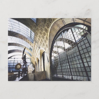 "Musee d'Orsay" Paris Museum Watercolor Postcard