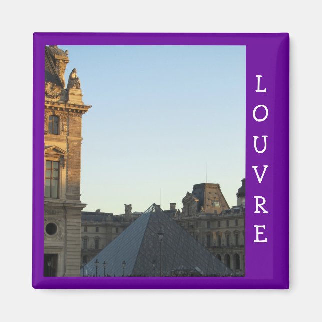 Musee du Louvre Magnet (Front)