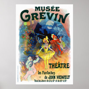 Musée Grévin France Vintage Poster