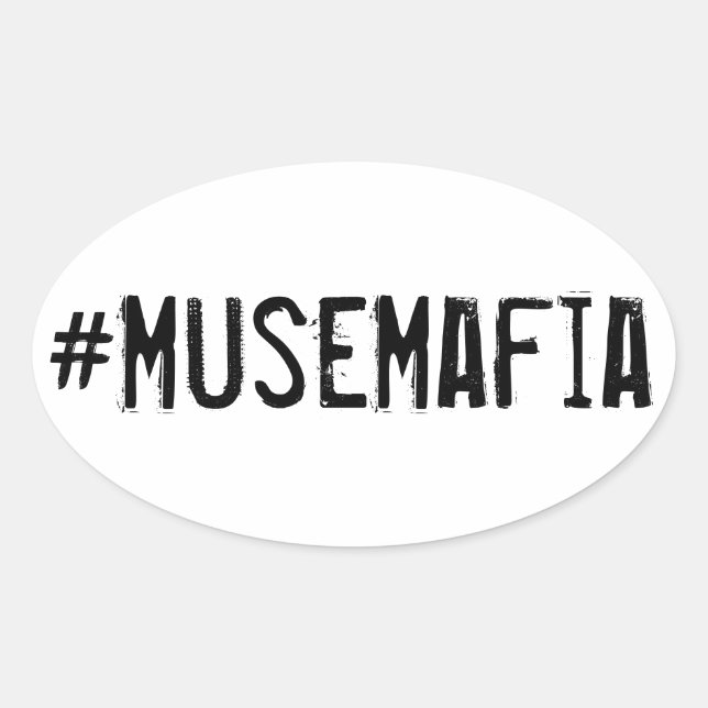 #MuseMafia Sticker (Front)