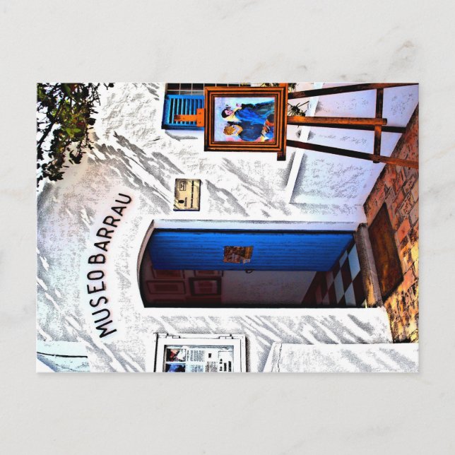 Museo Barrau, Ibiza Postcard (Front)