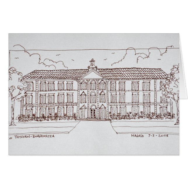 Museo Thyssen-Bornemisza | Madrid, Spain (Front Horizontal)