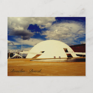 Museu Nacional Honestino Guimarães, Brasilia. Postcard
