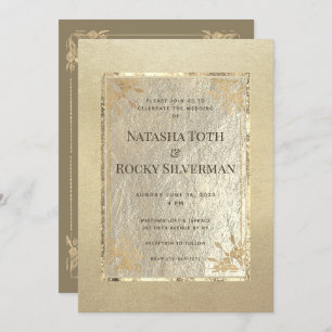 Museum Gold Affair Wedding & Party Invitation