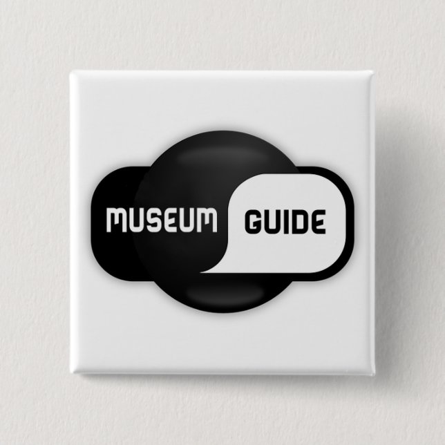Museum Guide Button (Front)